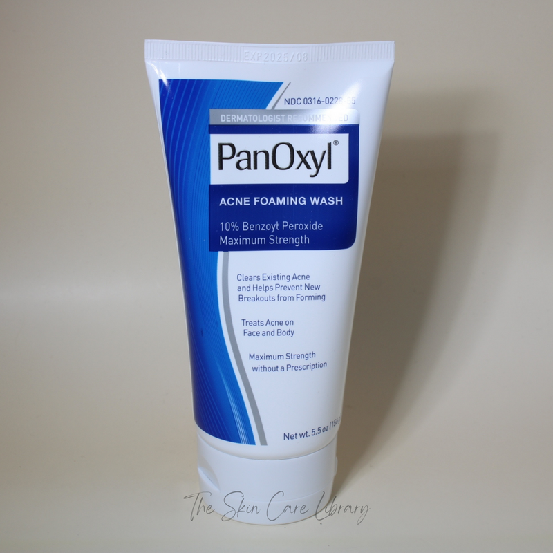 PanOxyl Foaming Acne Wash, Maximum Strength, 10% Benzoyl Peroxide 156g