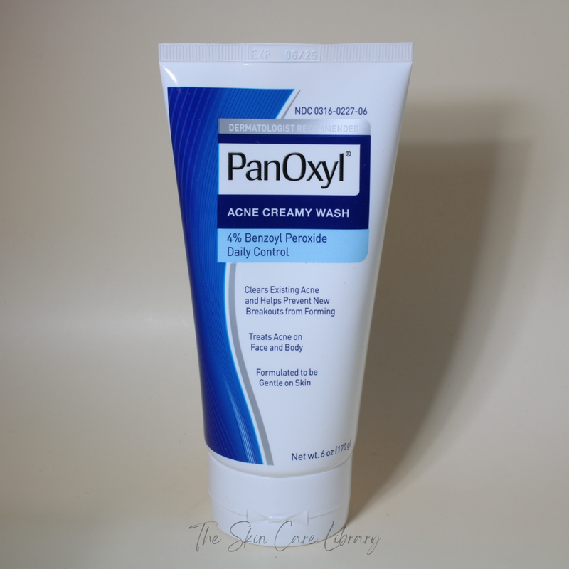 PanOxyl Creamy Acne Wash, Daily Control, 4% Benzoyl Peroxide 170g