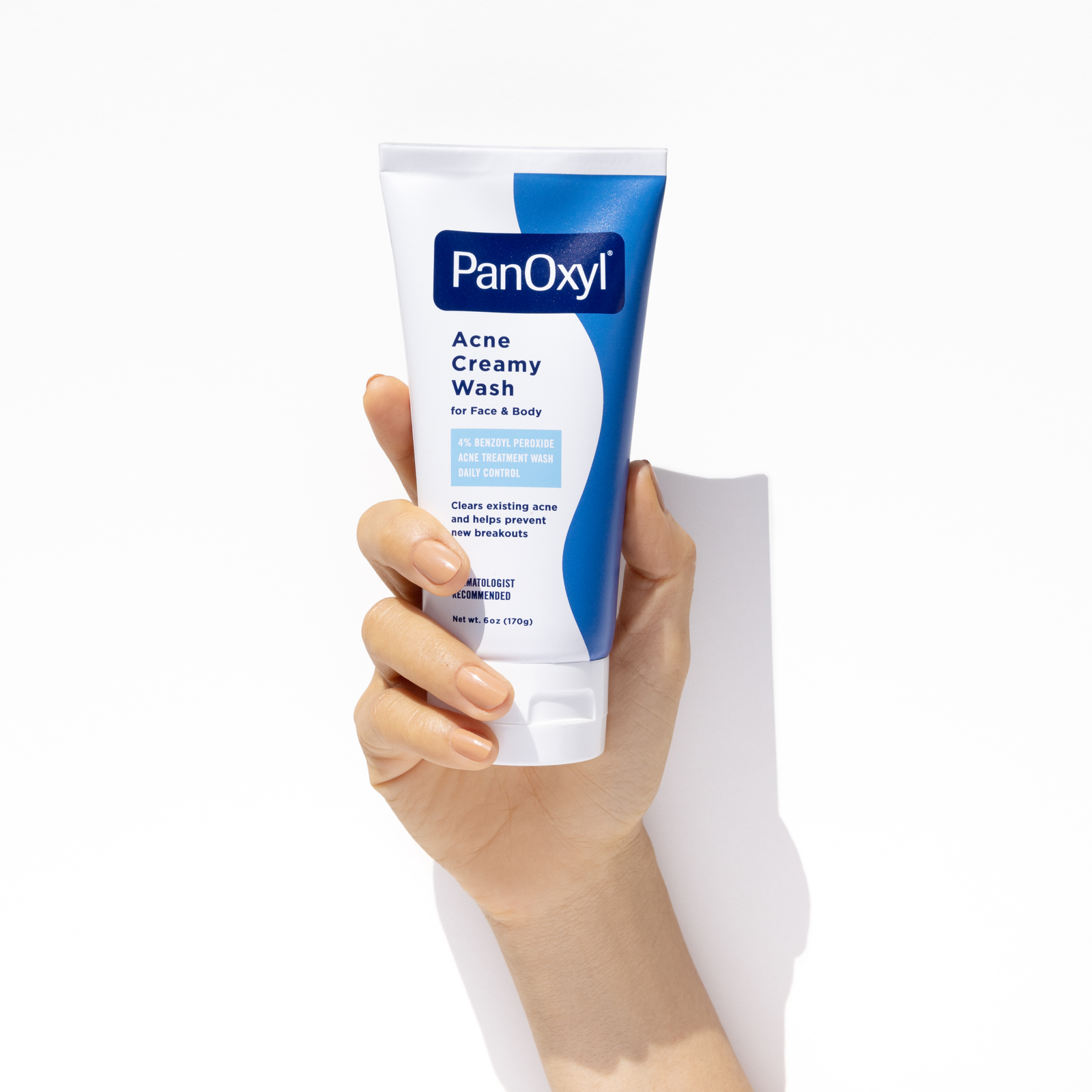 PanOxyl Creamy Acne Wash, Daily Control, 4% Benzoyl Peroxide 170g | Cleansers PanOxyl Creamy Acne Wash, Daily Control, 4% Benzoyl Peroxide 170g | Cleansers