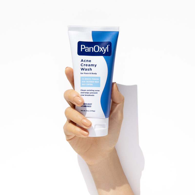 PanOxyl Creamy Acne Wash, Daily Control, 4% Benzoyl Peroxide 170g