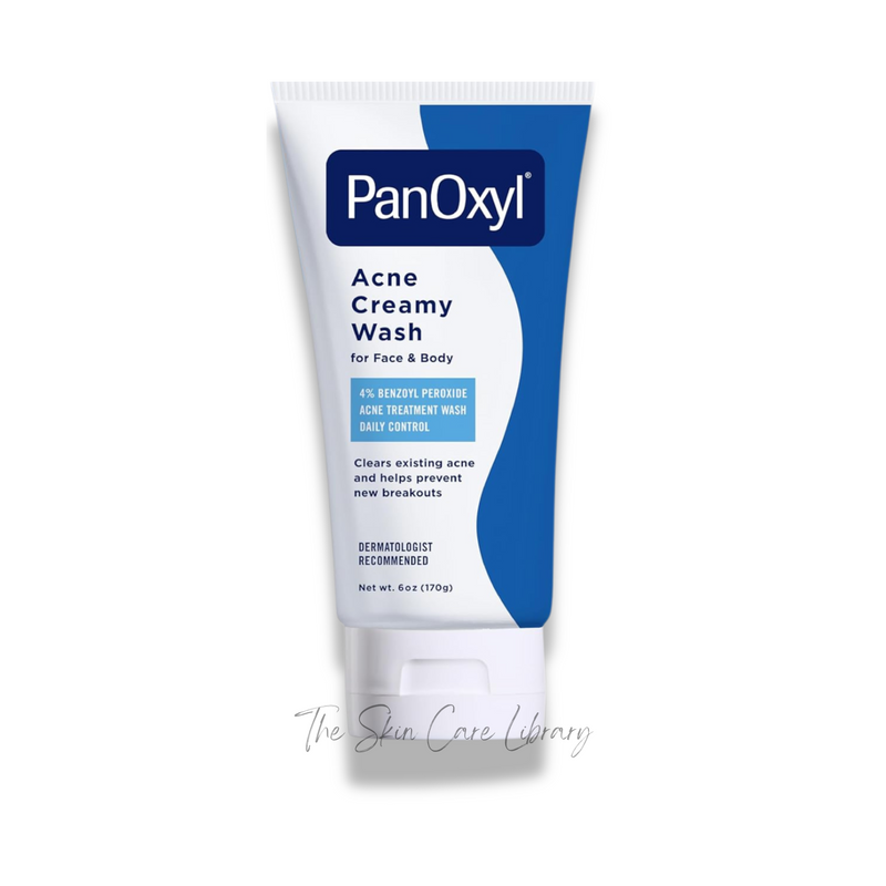 PanOxyl Creamy Acne Wash, Daily Control, 4% Benzoyl Peroxide 170g