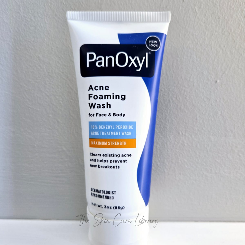 PanOxyl Acne Foaming Wash, Maximum Strength, 10% Benzoyl Peroxide