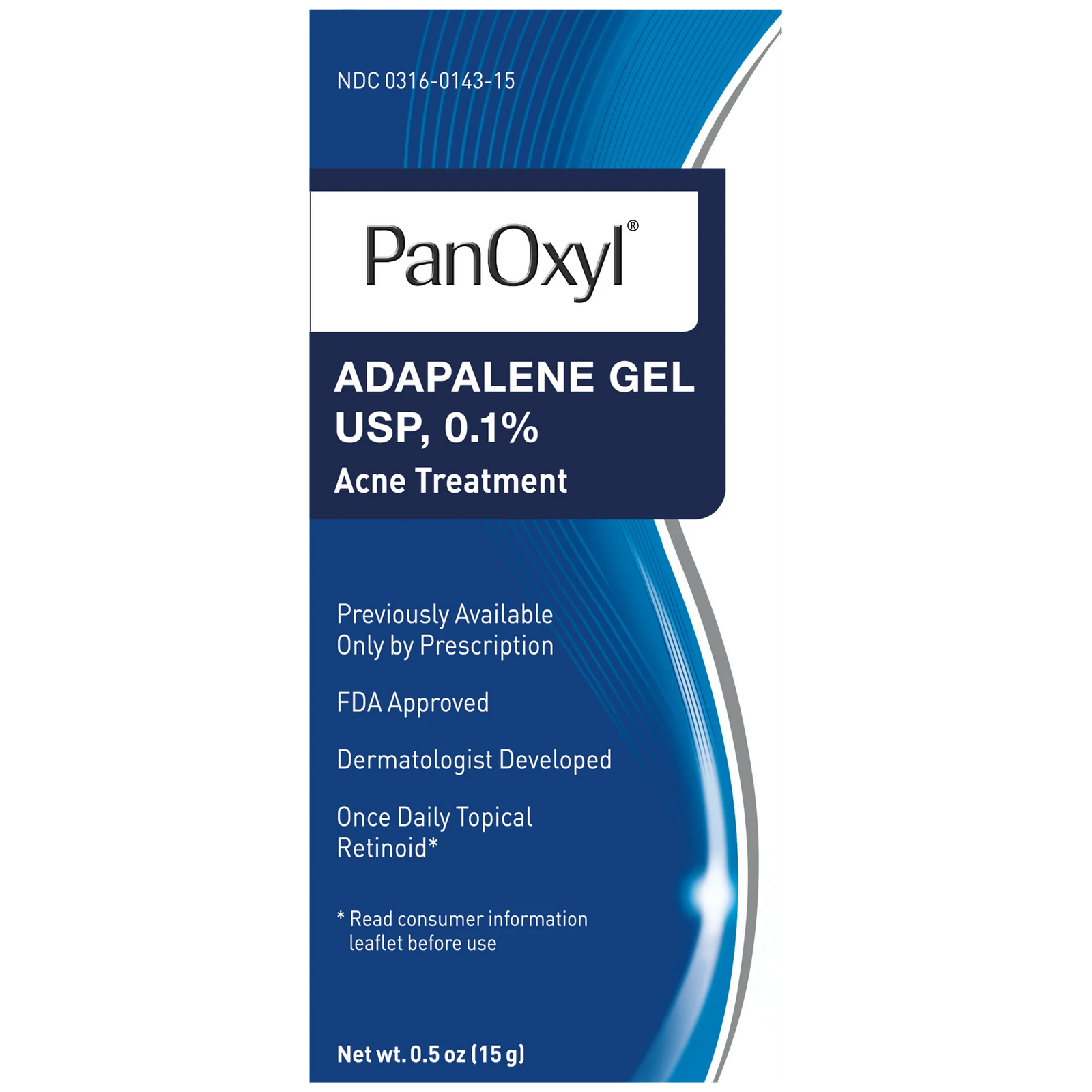 PanOxyl Adapalene Gel 0.1% 15g | Acne Spot Treatment, Patches and Nose Strips PanOxyl Adapalene Gel 0.1% 15g | Acne Spot Treatment, Patches and Nose Strips