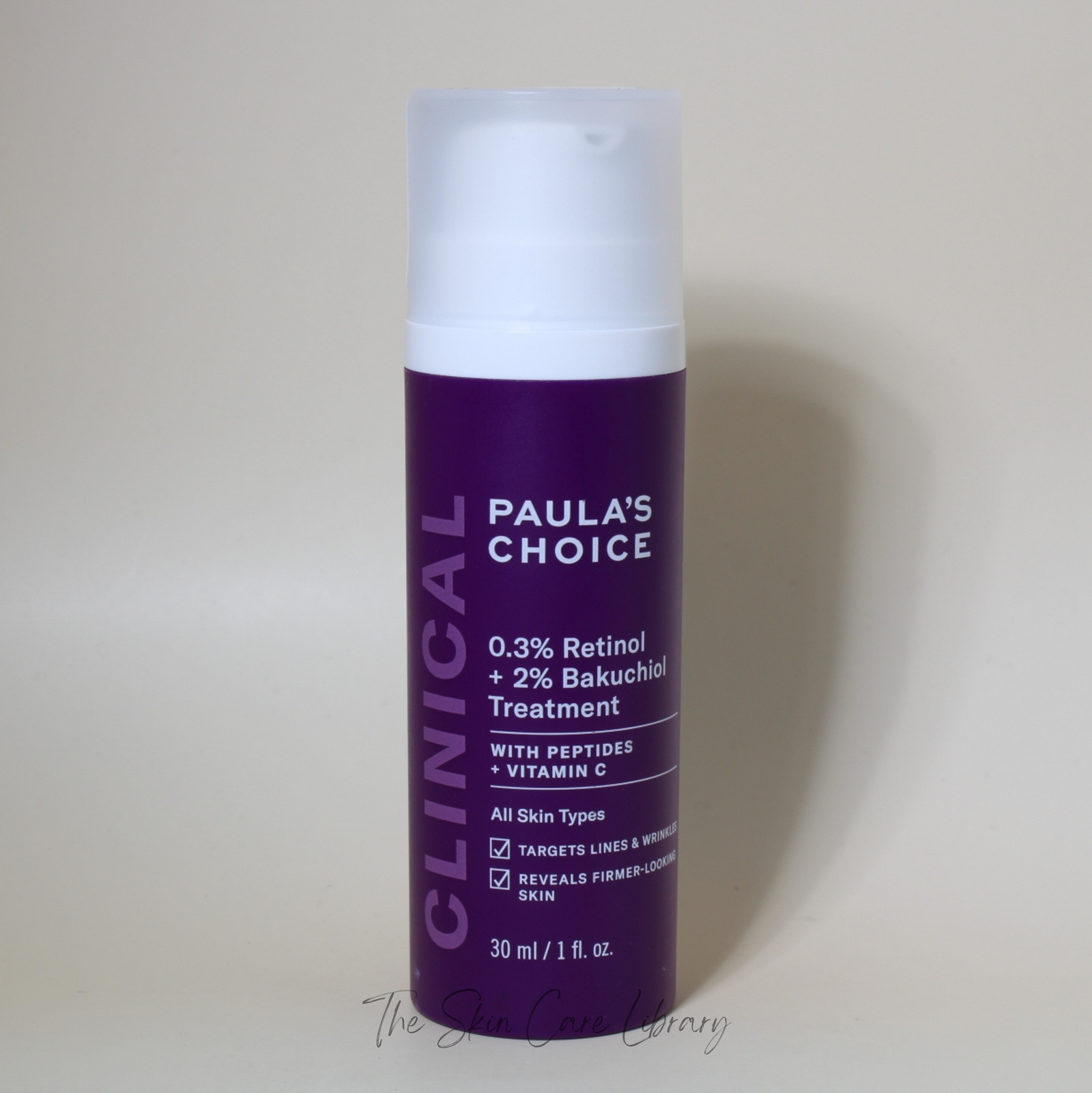 Paula's Choice Clinical 0.3% Retinol + 2% Bakuchiol Treatment, 30 ml | Serum Paula's Choice Clinical 0.3% Retinol + 2% Bakuchiol Treatment, 30 ml | Serum