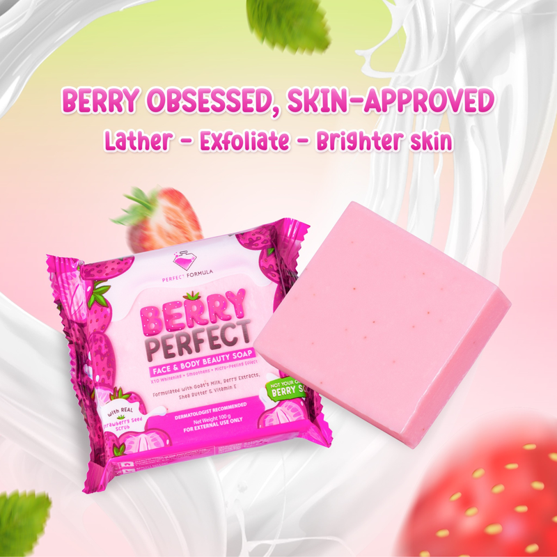 Perfect Formula Berry Perfect Face & Body Beauty Soap 100g