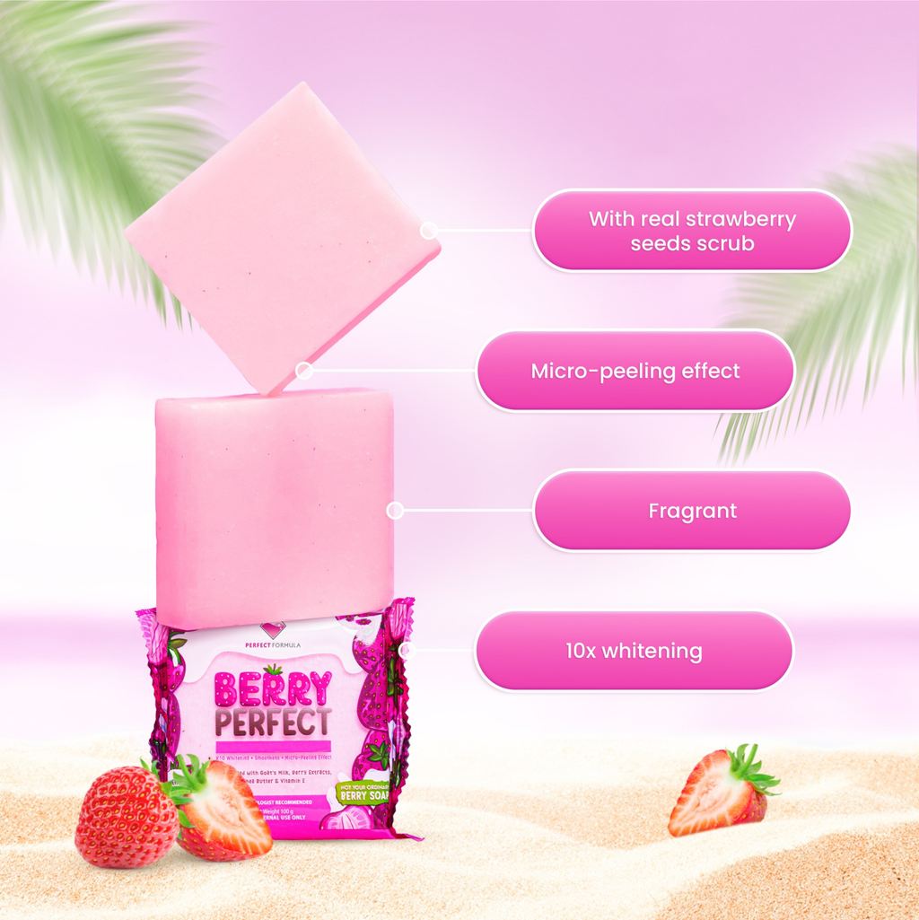 Perfect Face Formula Perfect Formula Berry Perfect Face & Body Beauty Soap 100g