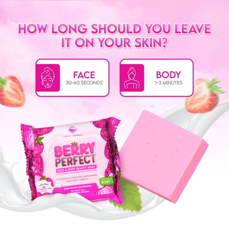 Perfect Formula Berry Perfect Face & Body Beauty Soap 100g