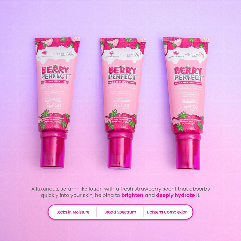 Perfect Formula Berry Perfect Hand & Body Serum Lotion SPF50 100ml