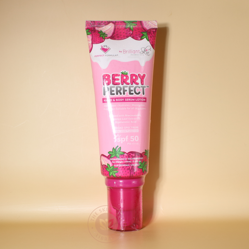 Perfect Formula Berry Perfect Hand & Body Serum Lotion SPF50 100ml