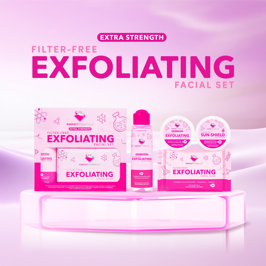 Extra Face Perfect Formula Extra Strength Filter-Free Exfoliating Facial Set