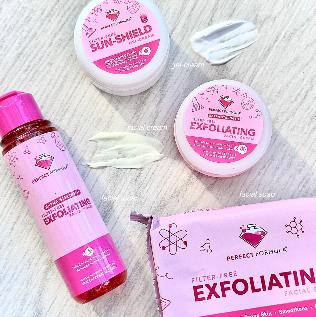 Perfect Face Formula Perfect Formula Extra Strength Filter-Free Exfoliating Facial Set