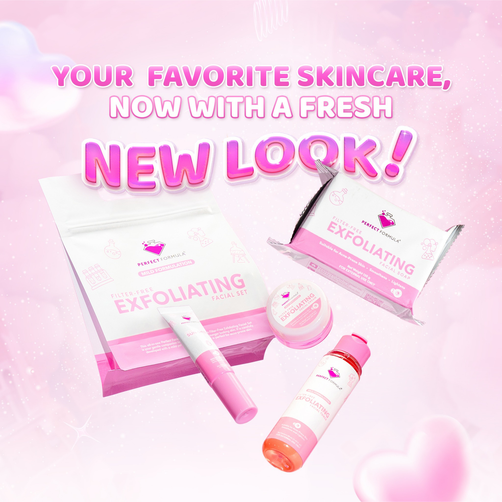 Perfect Formula Mild Exfoliation Filter-Free Exfoliating Facial Set