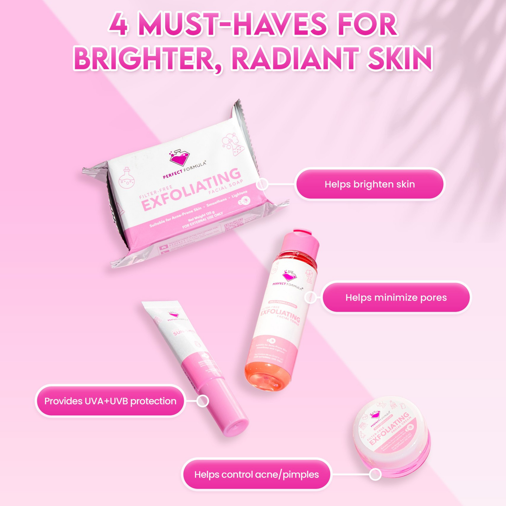 Perfect Formula Mild Exfoliation Filter-Free Exfoliating Facial Set