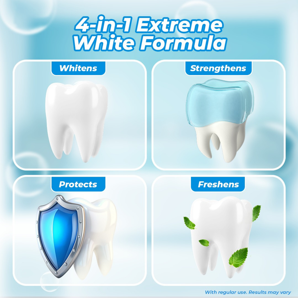 Toothpaste Perfect Perfect Smile 4in1 Extreme White Premium Whitening Toothpaste Original
