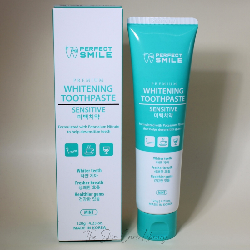Toothpaste Perfect Perfect Smile Premium Whitening Toothpaste Sensitive Mint 120g
