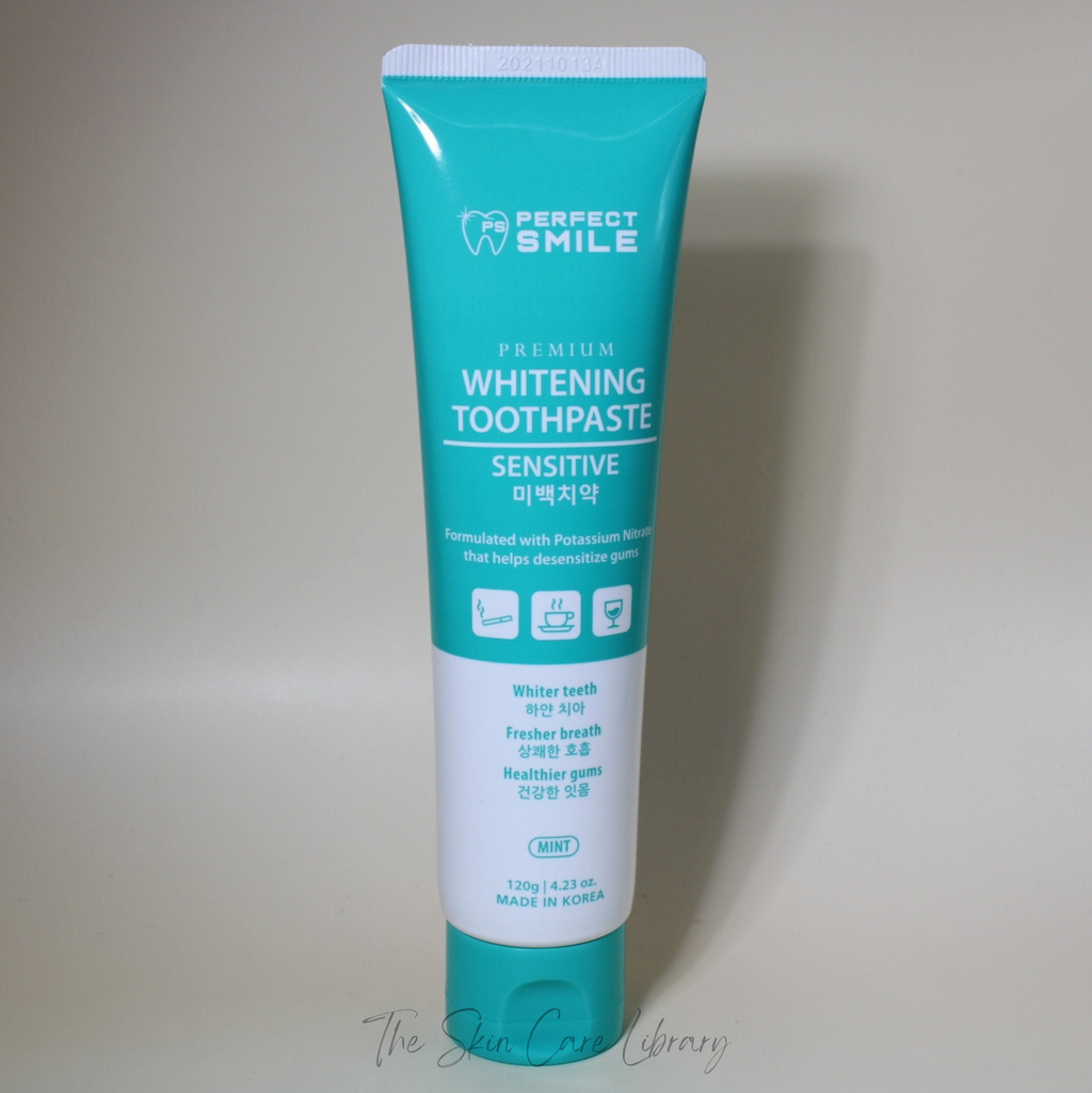 Toothpaste Perfect Perfect Smile Premium Whitening Toothpaste Sensitive Mint 120g