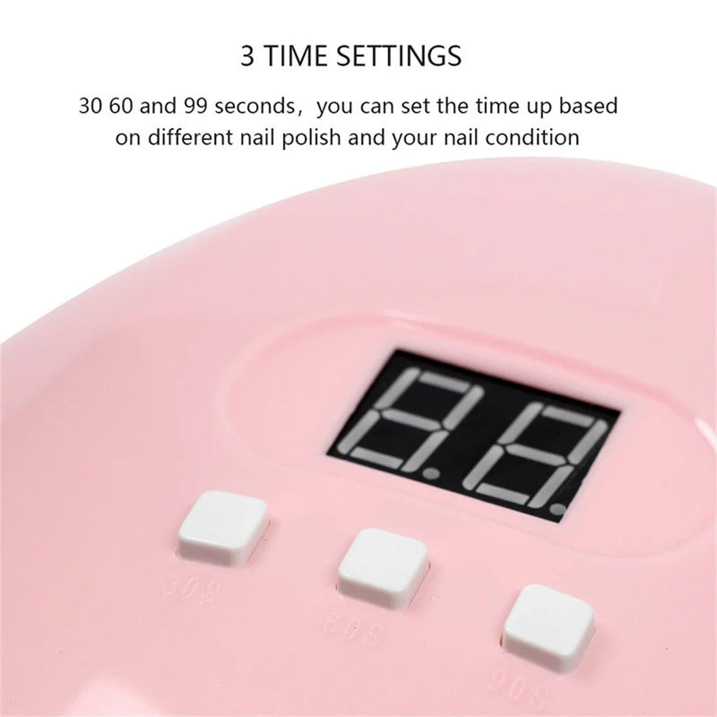 Professional Gel Polish LED Nail Dryer Lamp 1pc