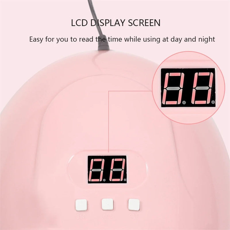 Professional Gel Polish LED Nail Dryer Lamp 1pc