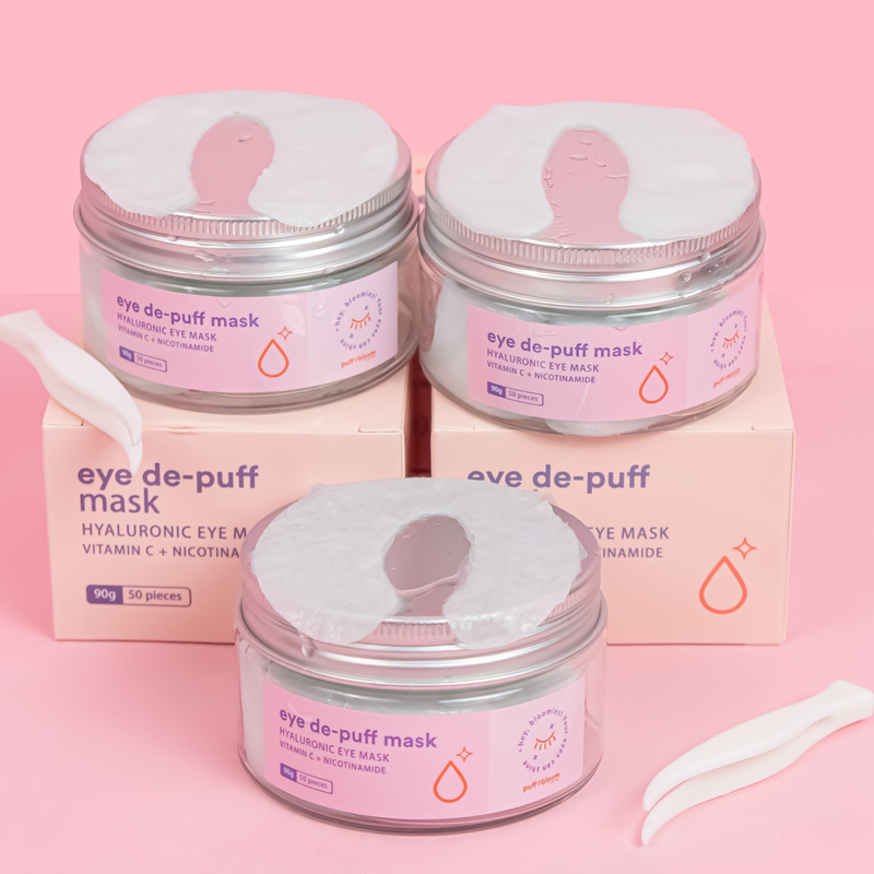 Puff & Bloom Eye De-Puff Mask 90g