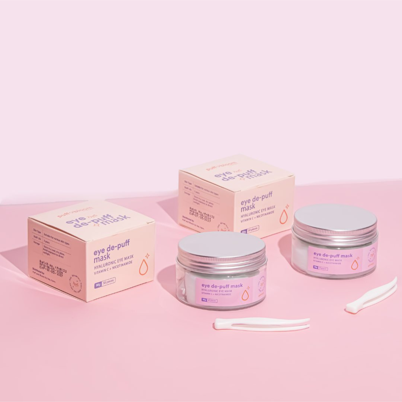 Puff & Bloom Eye De-Puff Mask 90g