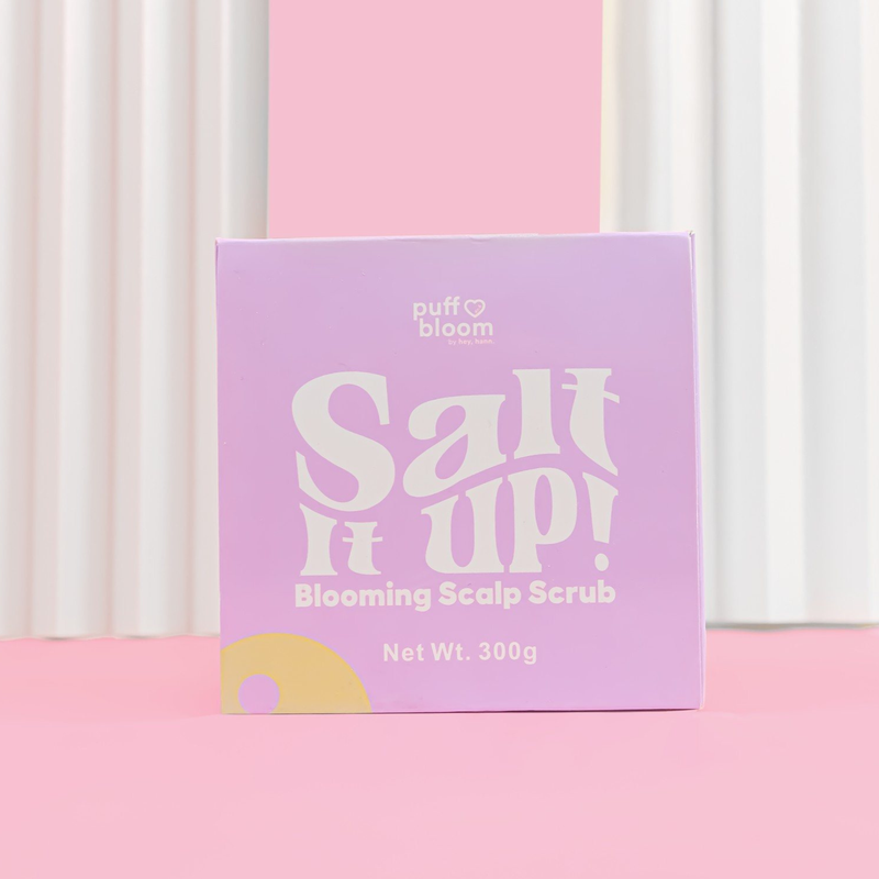 Puff & Bloom Salt It Up! Blooming Scalp Scrub 300g
