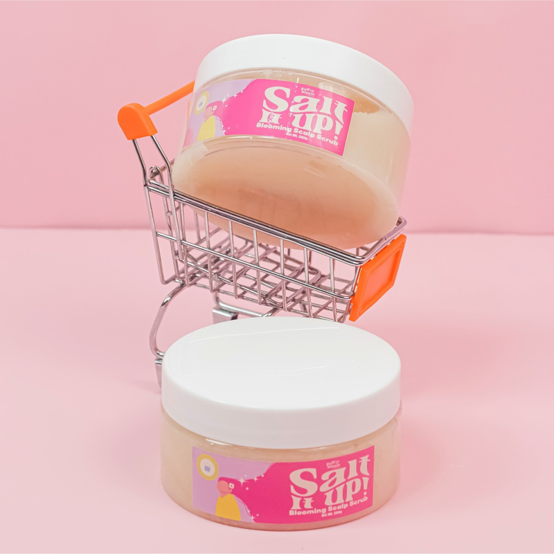 Puff & Bloom Salt It Up! Blooming Scalp Scrub 300g