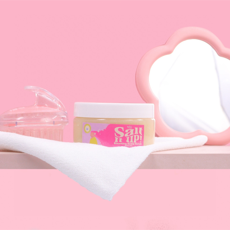 Puff & Bloom Salt It Up! Blooming Scalp Scrub 300g
