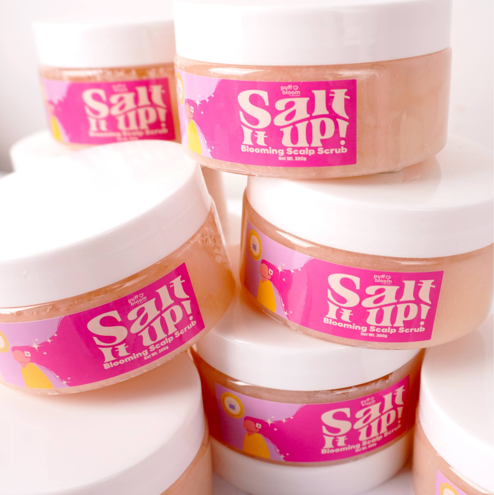Puff & Bloom Salt It Up! Blooming Scalp Scrub 300g | Scalp Scrub Puff & Bloom Salt It Up! Blooming Scalp Scrub 300g | Scalp Scrub