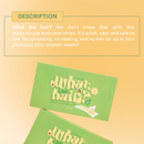 Puff & Bloom What The Hair? Honey Body Wax Strip 20 Strips