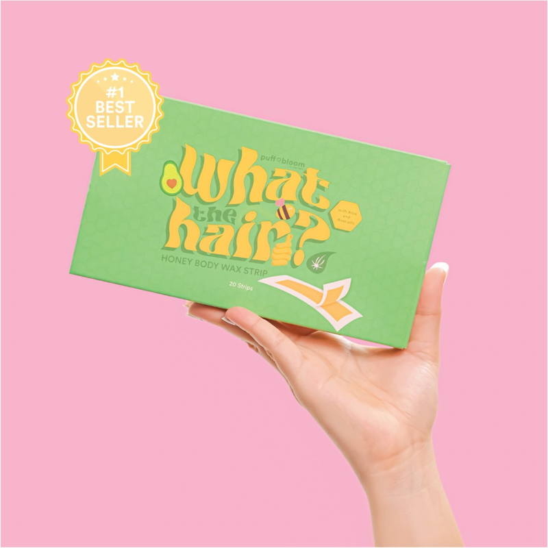 Puff & Bloom What The Hair? Honey Body Wax Strip 20 Strips