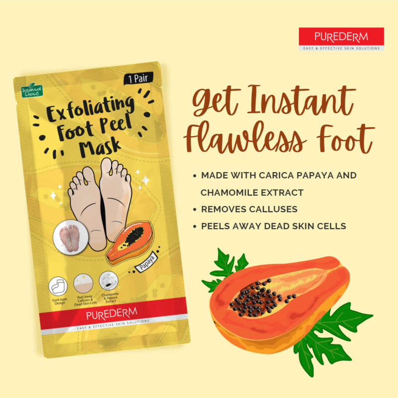 Purederm Exfoliating Foot Peel Mask 1 Pair