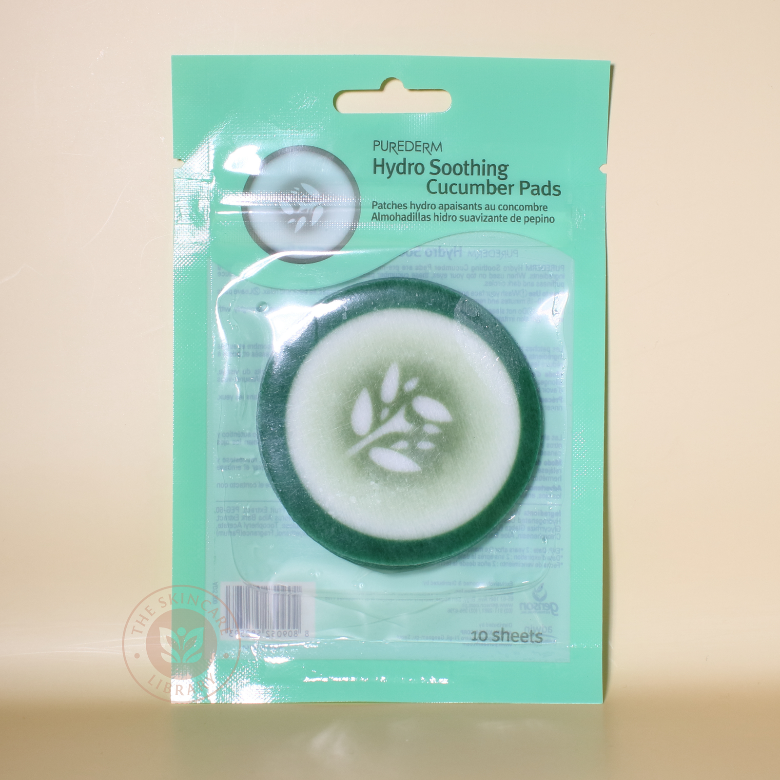 Purederm Hydro Soothing Cucumber Pads 10 Sheets | Eye Serums, Creams and Patches