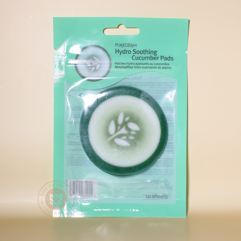 Purederm Hydro Soothing Cucumber Pads 10 Sheets