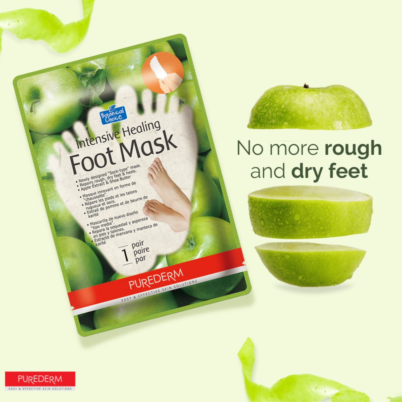 Purederm Intensive Healing Foot Mask 1 Pair | Foot Mask Purederm Intensive Healing Foot Mask 1 Pair | Foot Mask
