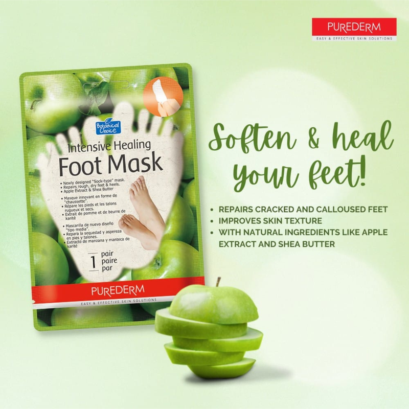 Purederm Intensive Healing Foot Mask 1 Pair