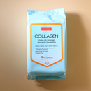 Purederm Collagen Make-up Remover Cleansing Towelettes 30 Wipes