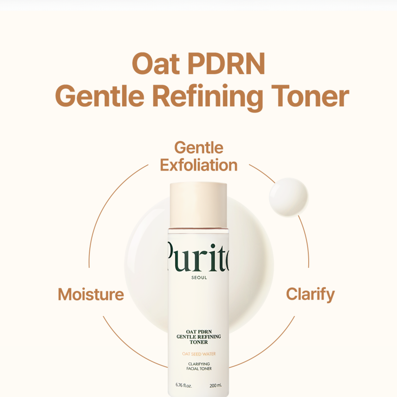 Purito Seoul Oat PDRN Gentle Refining Toner 200ml