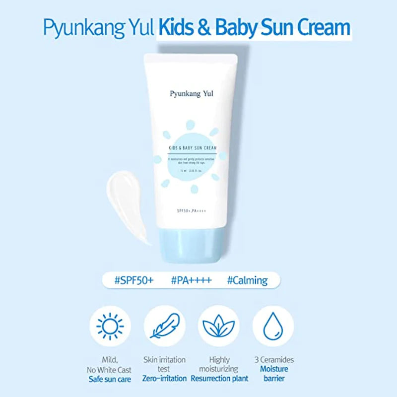 كريم شمس للأطفال والأطفال Pyunkang Yul SPF50 75 | Sunscreen كريم شمس للأطفال والأطفال Pyunkang Yul SPF50 75 | Sunscreen