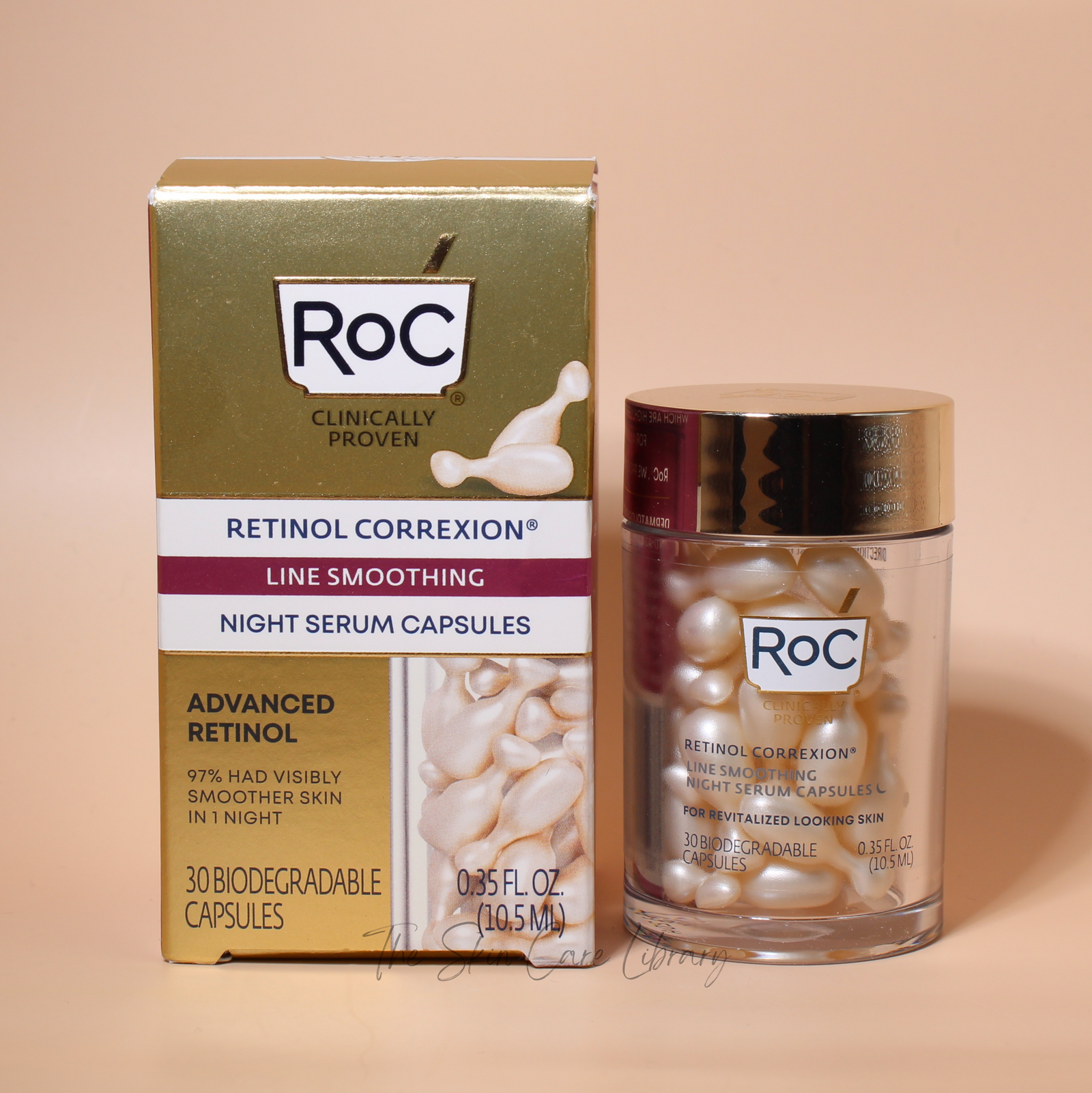 RoC Retinol Correxion Line Smoothing Night Serum Capsules 30pcs | Serum RoC Retinol Correxion Line Smoothing Night Serum Capsules 30pcs | Serum