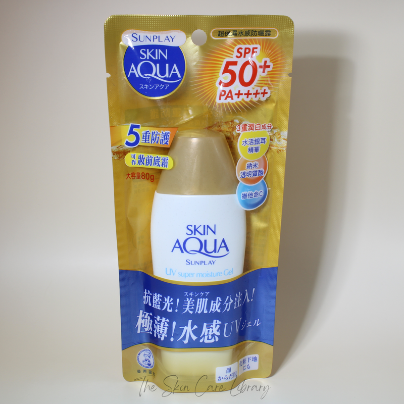 Rohto Mentholatum Sunplay Skin Aqua UV Super Moisture Gel SPF 50 80g