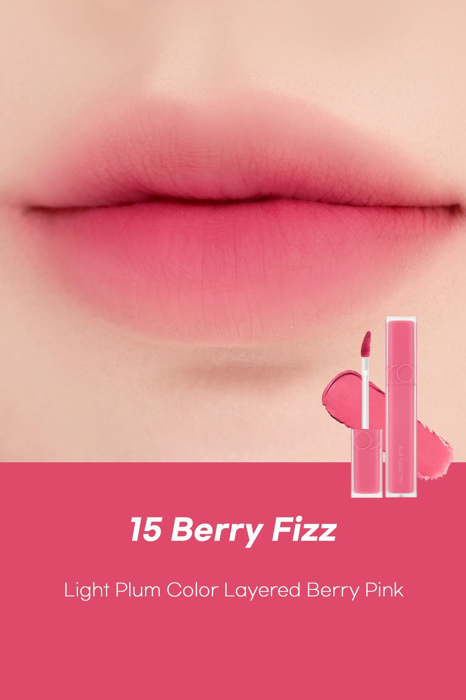 Rom & nd Blur Fudge Tint 5g | Lipstick, Liner and Lip Tint Rom & nd Blur Fudge Tint 5g | Lipstick, Liner and Lip Tint