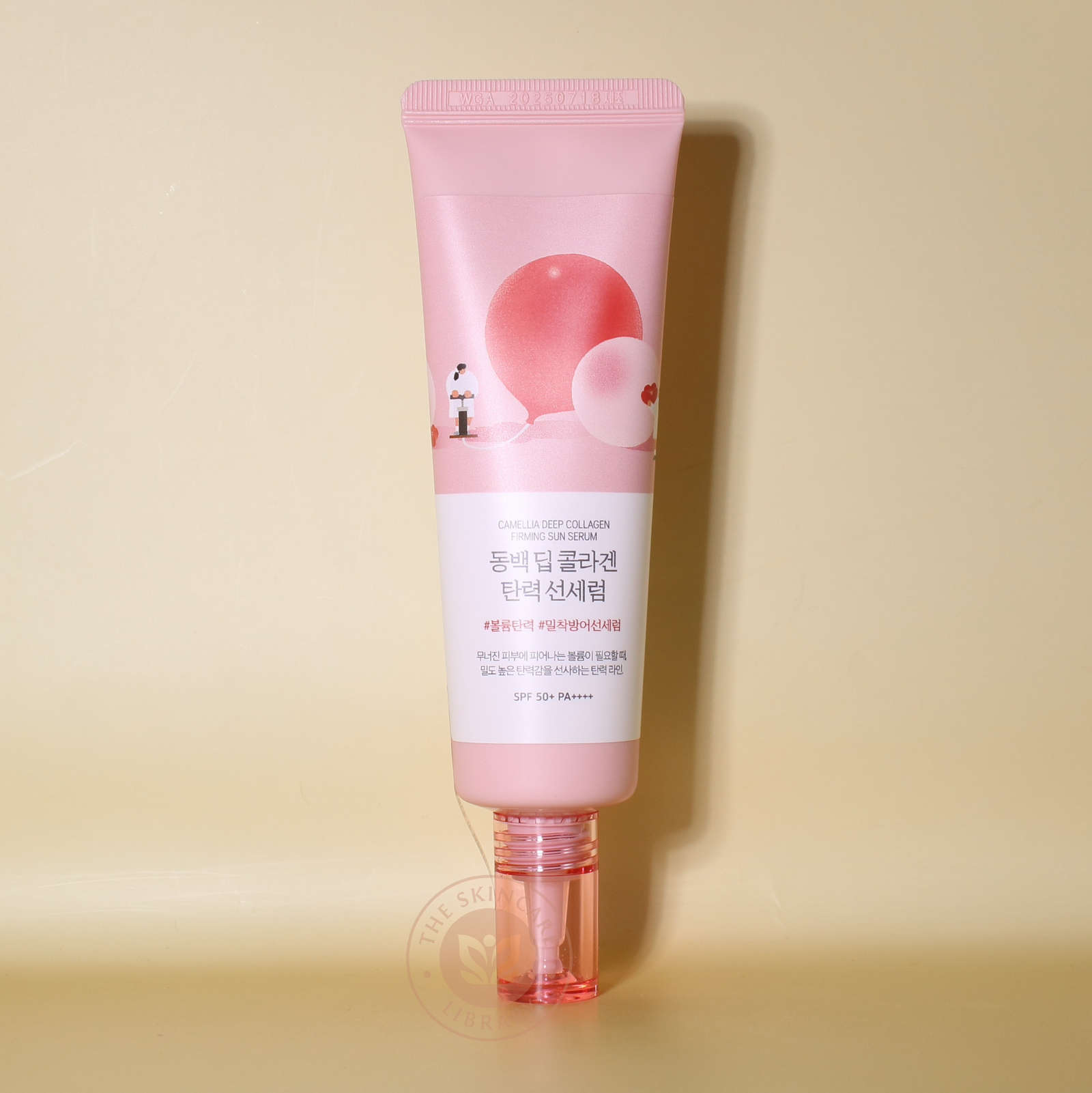 Round Lab Camellia Deep Collagen Firming Sun Serum SPF50 50ml | Sunscreen