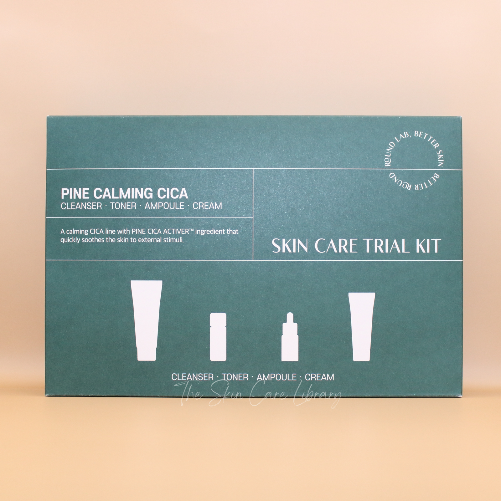 Round Lab Pine Calming Cica Trial Kit | Set and Kit Round Lab Pine Calming Cica Trial Kit | Set and Kit