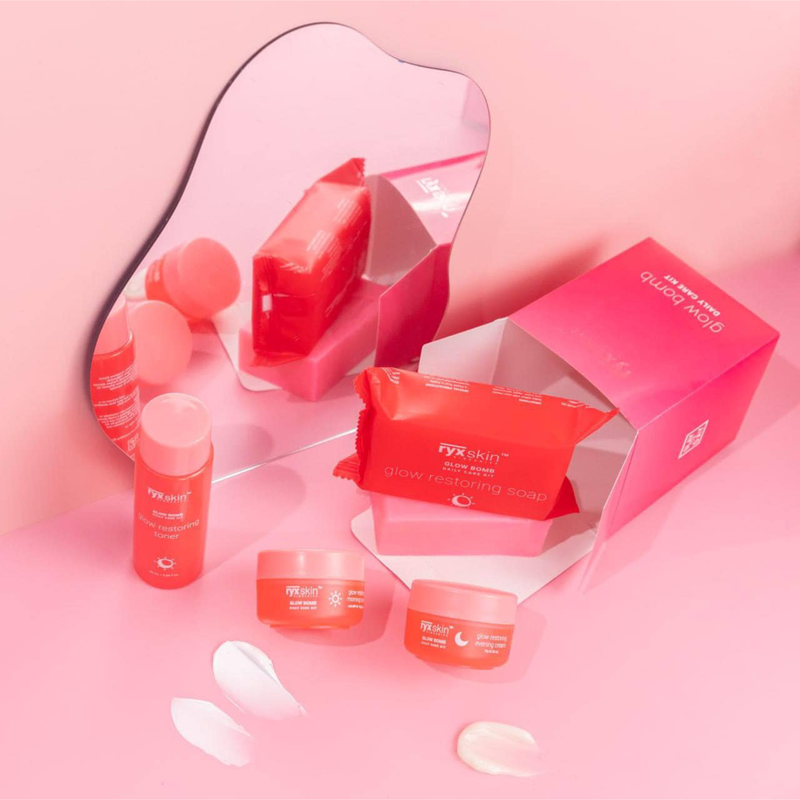 Ryxskin Sincerity Glow Bomb Daily Care Kit