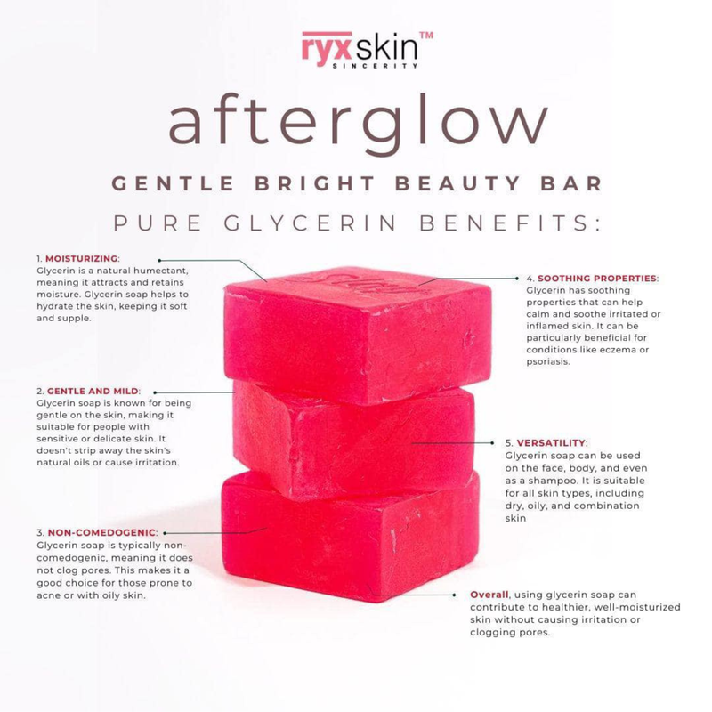 Ryxskin Sincerity Afterglow Gentle Bright Beauty Bar 70g
