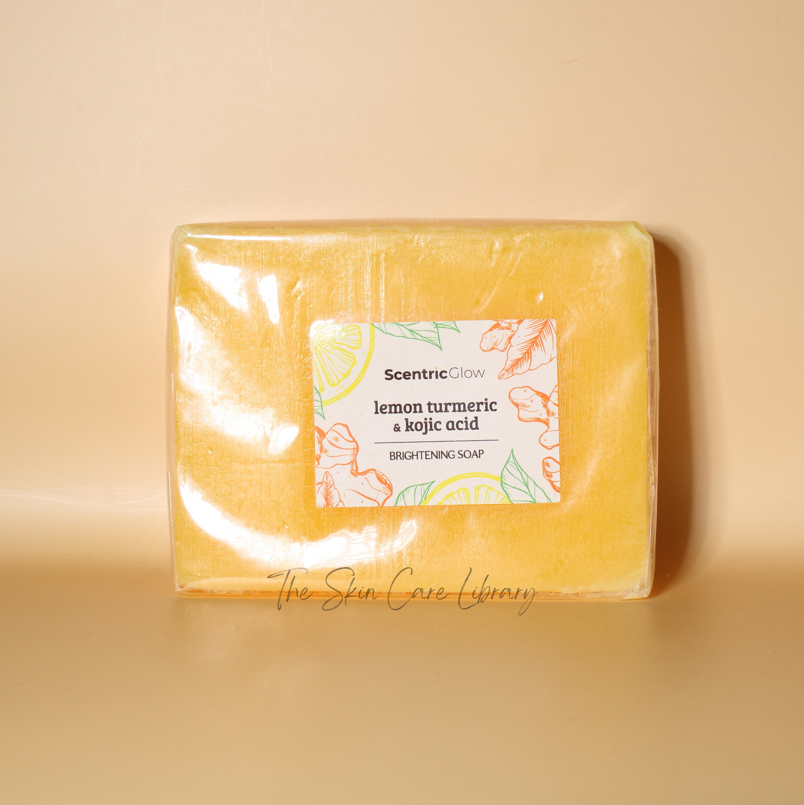 Scentric Glow Lemon Turmeric & Kojic Acid Brightening Soap 100g | Soap Scentric Glow Lemon Turmeric & Kojic Acid Brightening Soap 100g | Soap