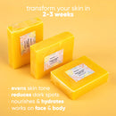 Scentric Glow Lemon Turmeric & Kojic Acid Brightening Soap 100g