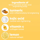 Scentric Glow Lemon Turmeric & Kojic Acid Brightening Soap 100g