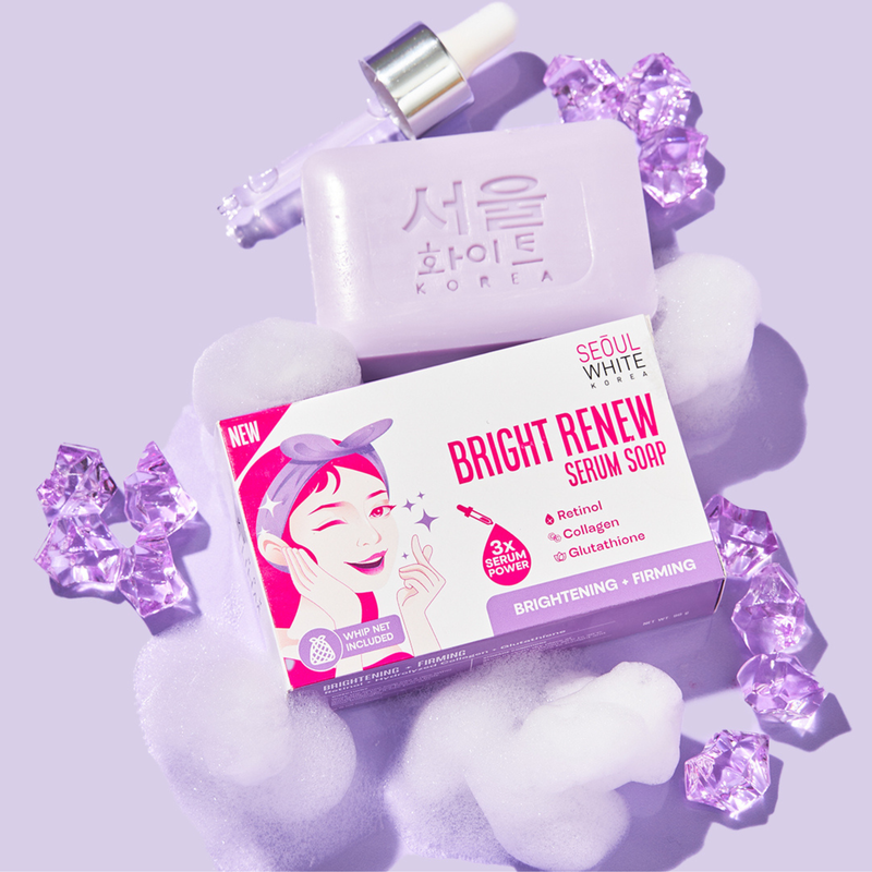 Seoul White Korea Bright Renew Serum Soap 90g x 3 Bars