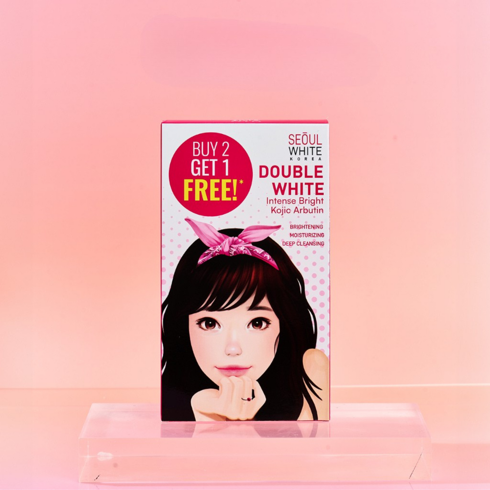 Seoul White Korea Double White Intense Bright Kojic Arbutin Soap 3pcs x 120g | Soap Seoul White Korea Double White Intense Bright Kojic Arbutin Soap 3pcs x 120g | Soap